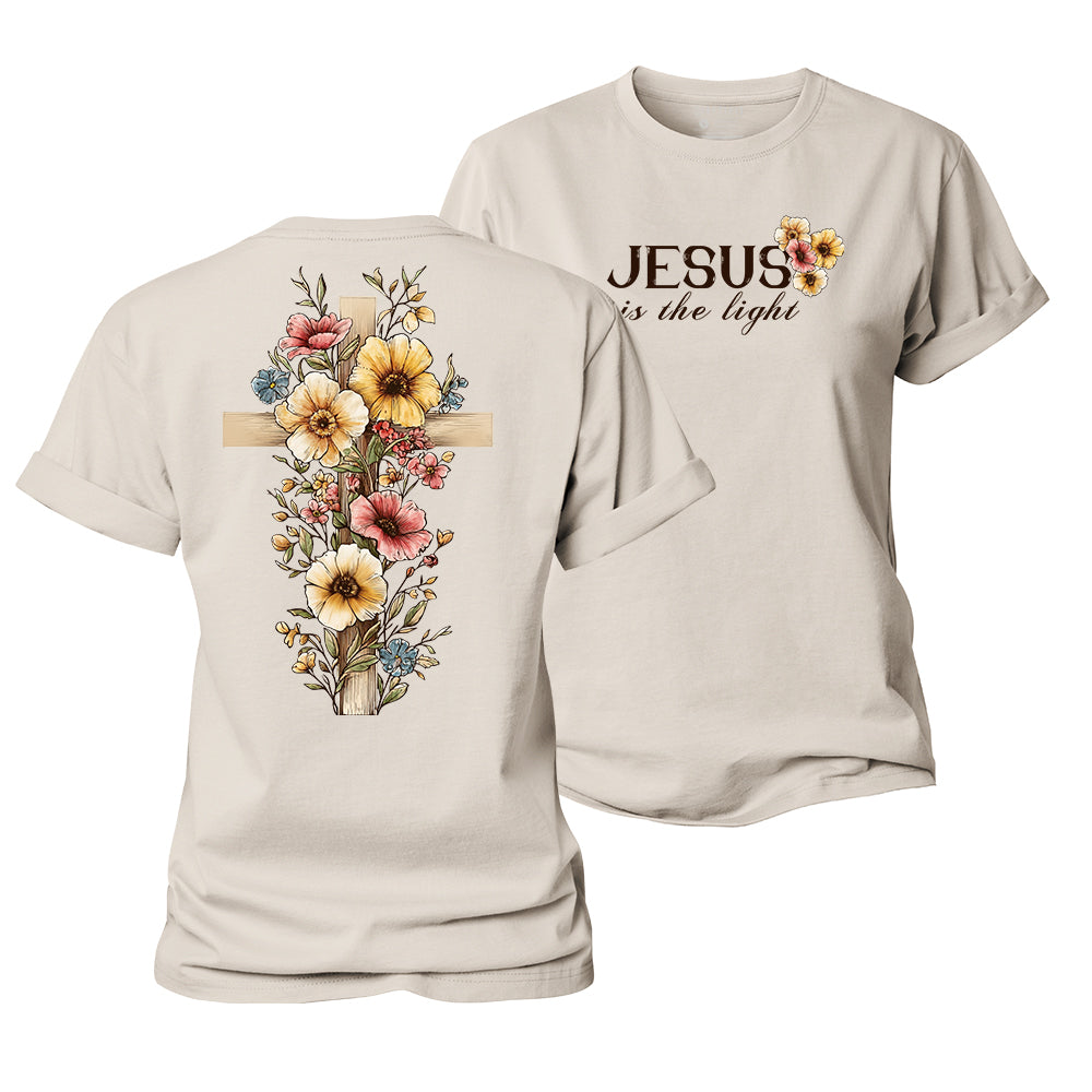 Faith In Bloom Women's Cotton T-Shirt