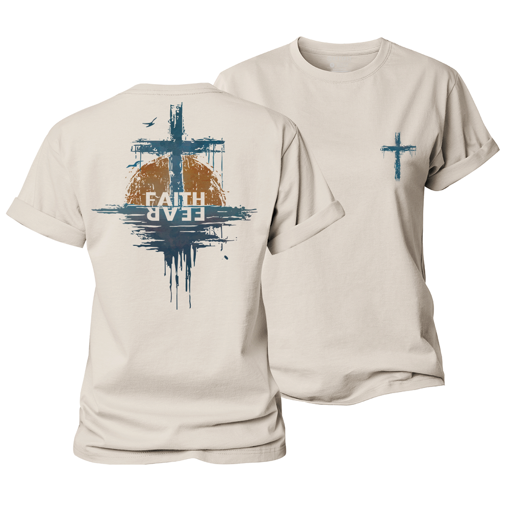 Faith over Fear Women's Cotton T-Shirt