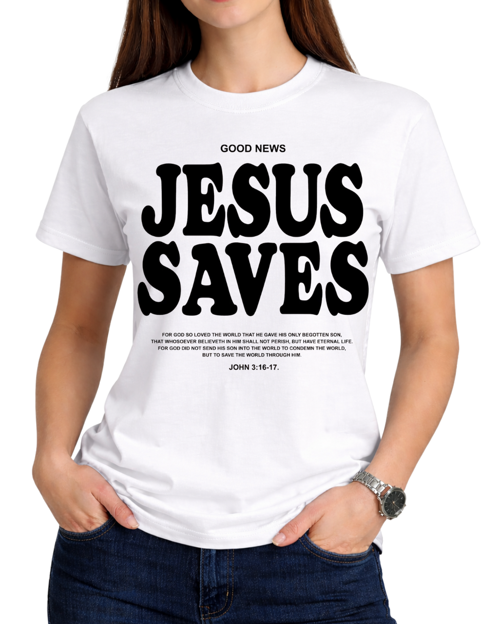 Jesus Saves Christian Jesus Saves Tee