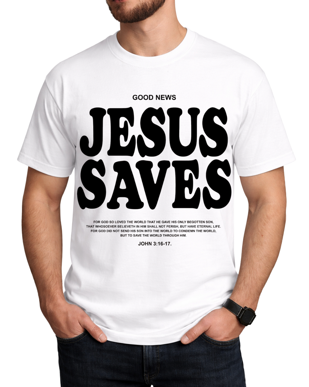 Jesus Saves Christian Jesus Saves Tee