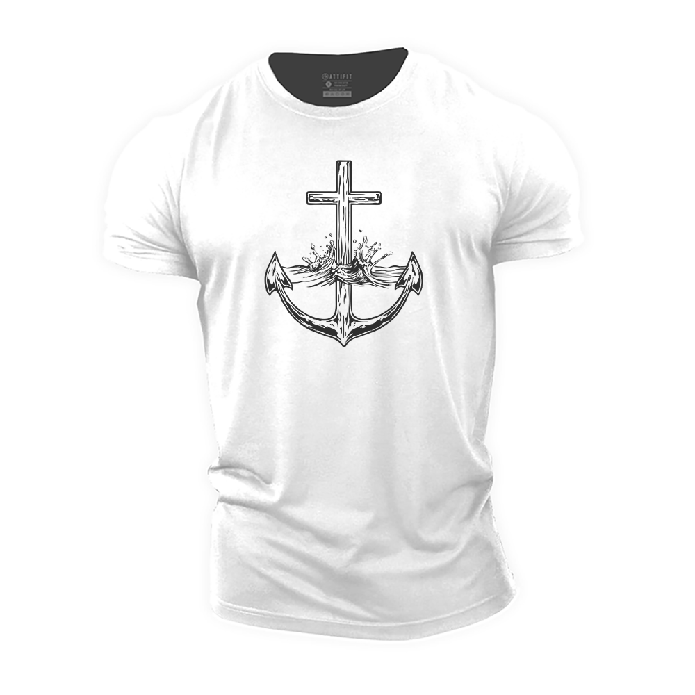 Anchor of Faith Cotton T-Shirt