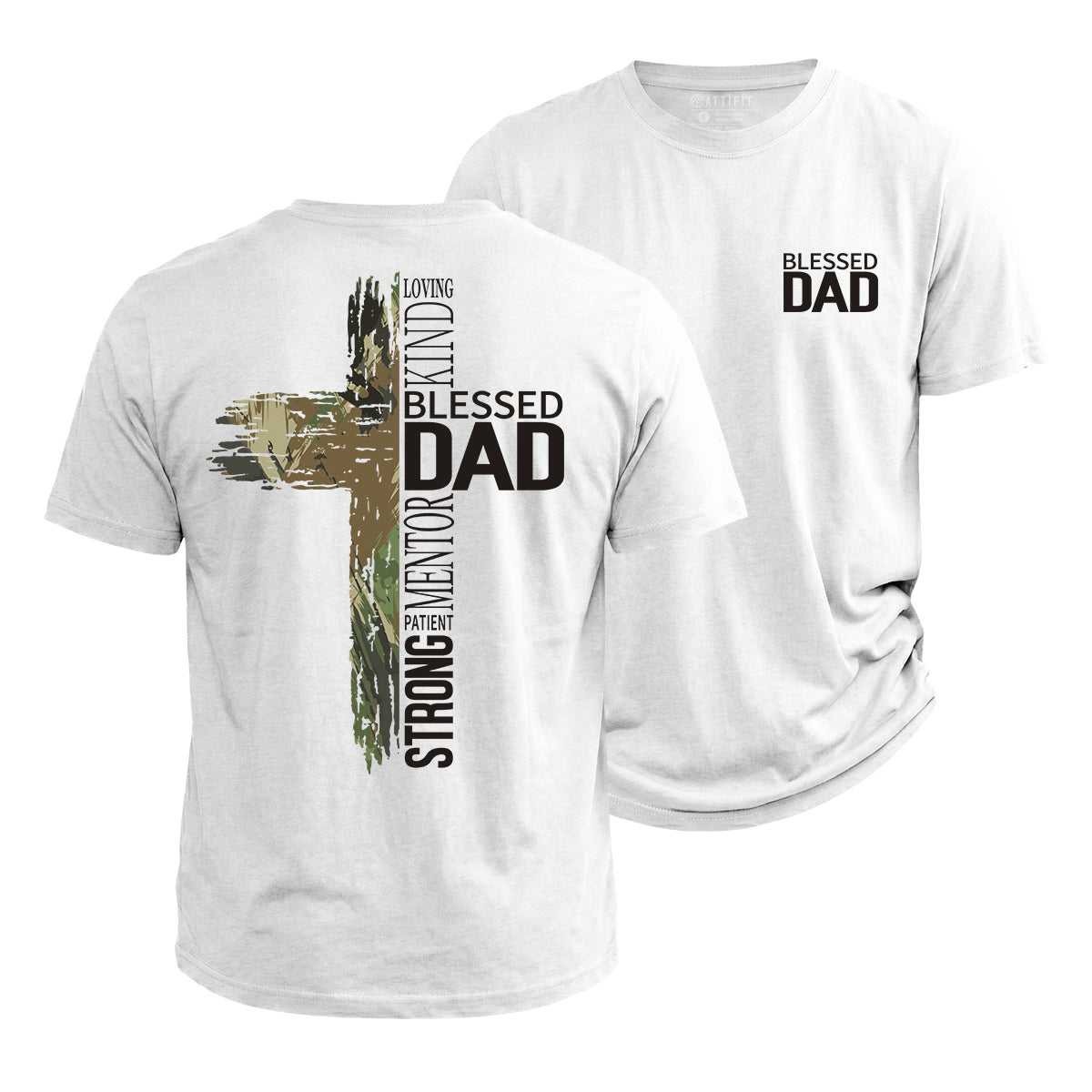 Blessed Dad Cotton T-Shirt