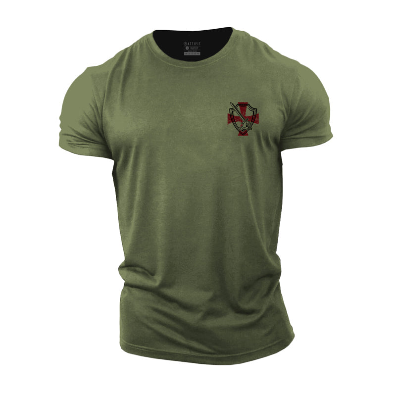 Mini Crusader Warrior Cotton T-Shirt