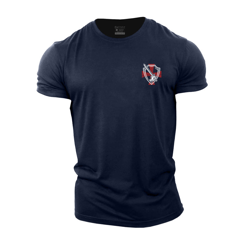 Mini Crusader Warrior Cotton T-Shirt