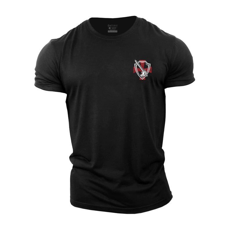 Mini Crusader Warrior Cotton T-Shirt