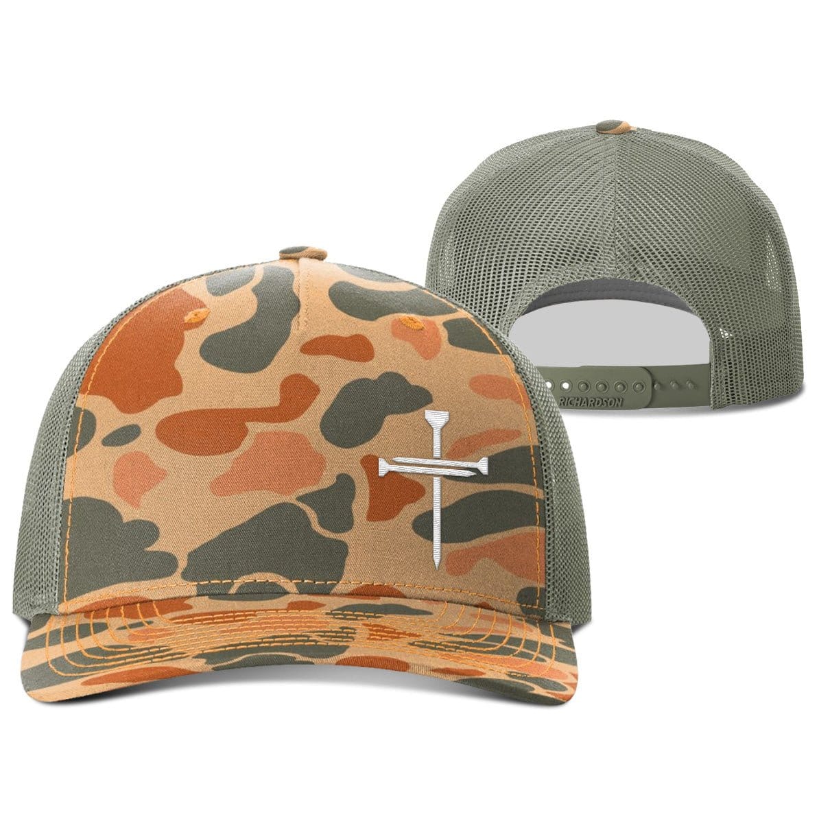 Nail Cross Lower Left Hunting Hats