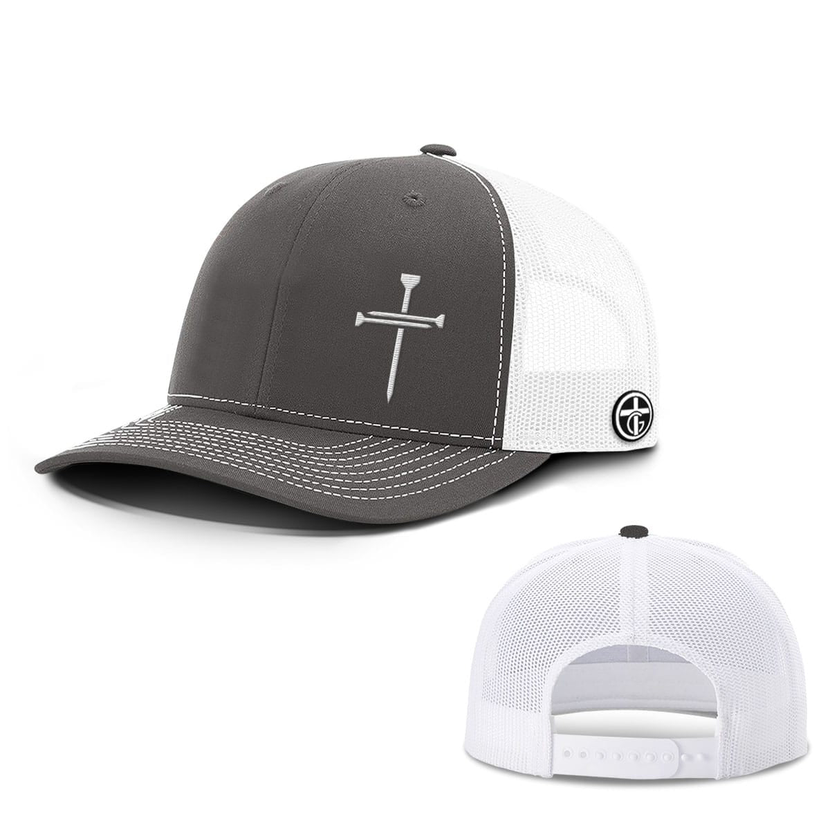 Nail Cross Lower Left Hats