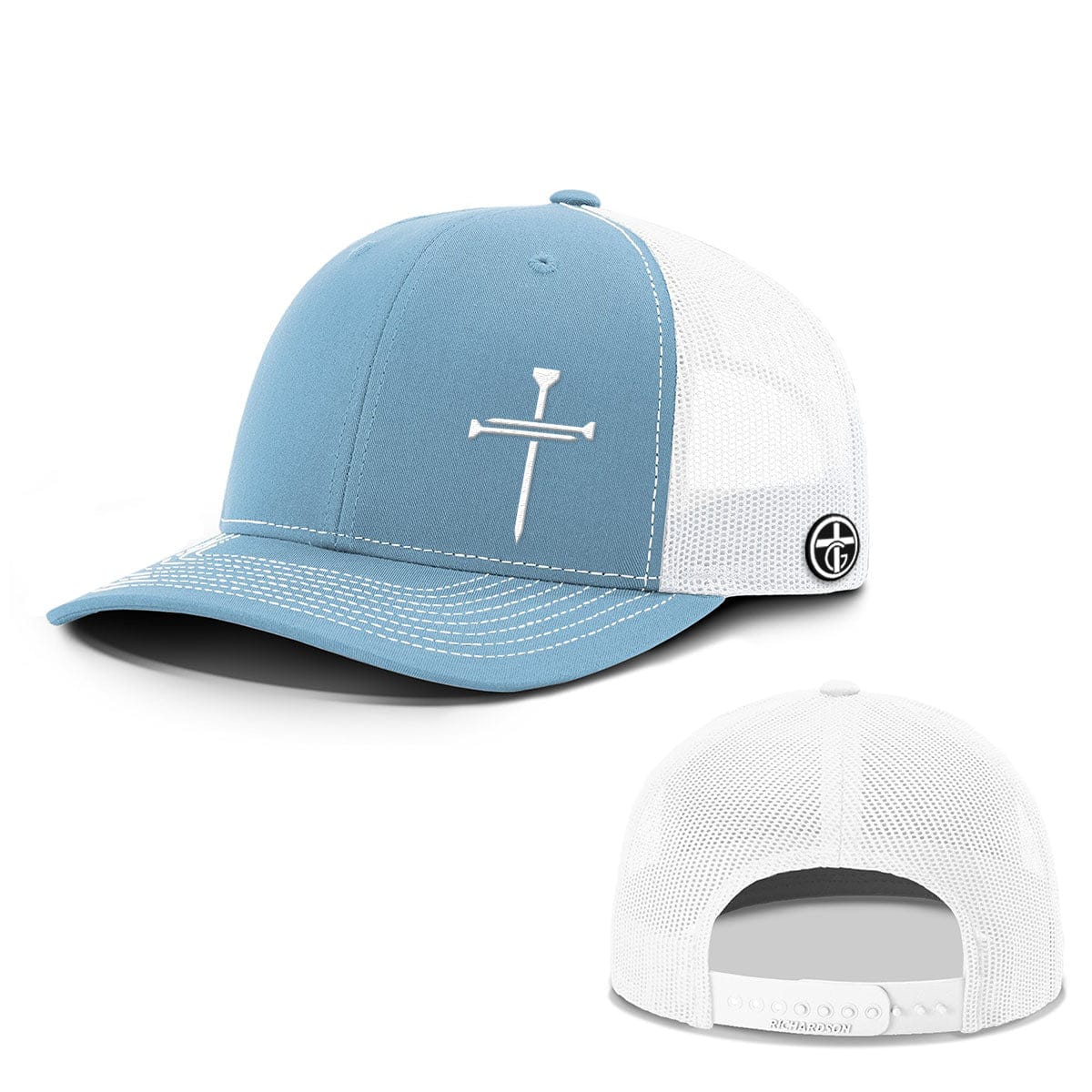 Nail Cross Lower Left Everyday Faith Hats