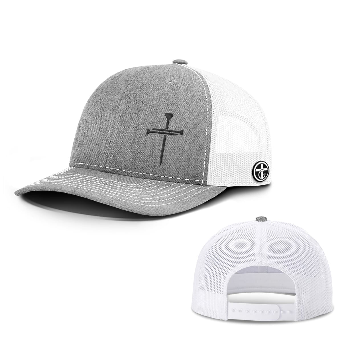 Nail Cross Lower Left Hats
