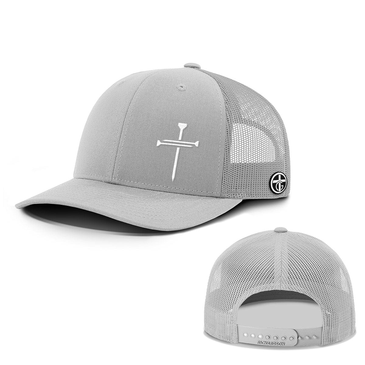Nail Cross Lower Left Everyday Faith Hats