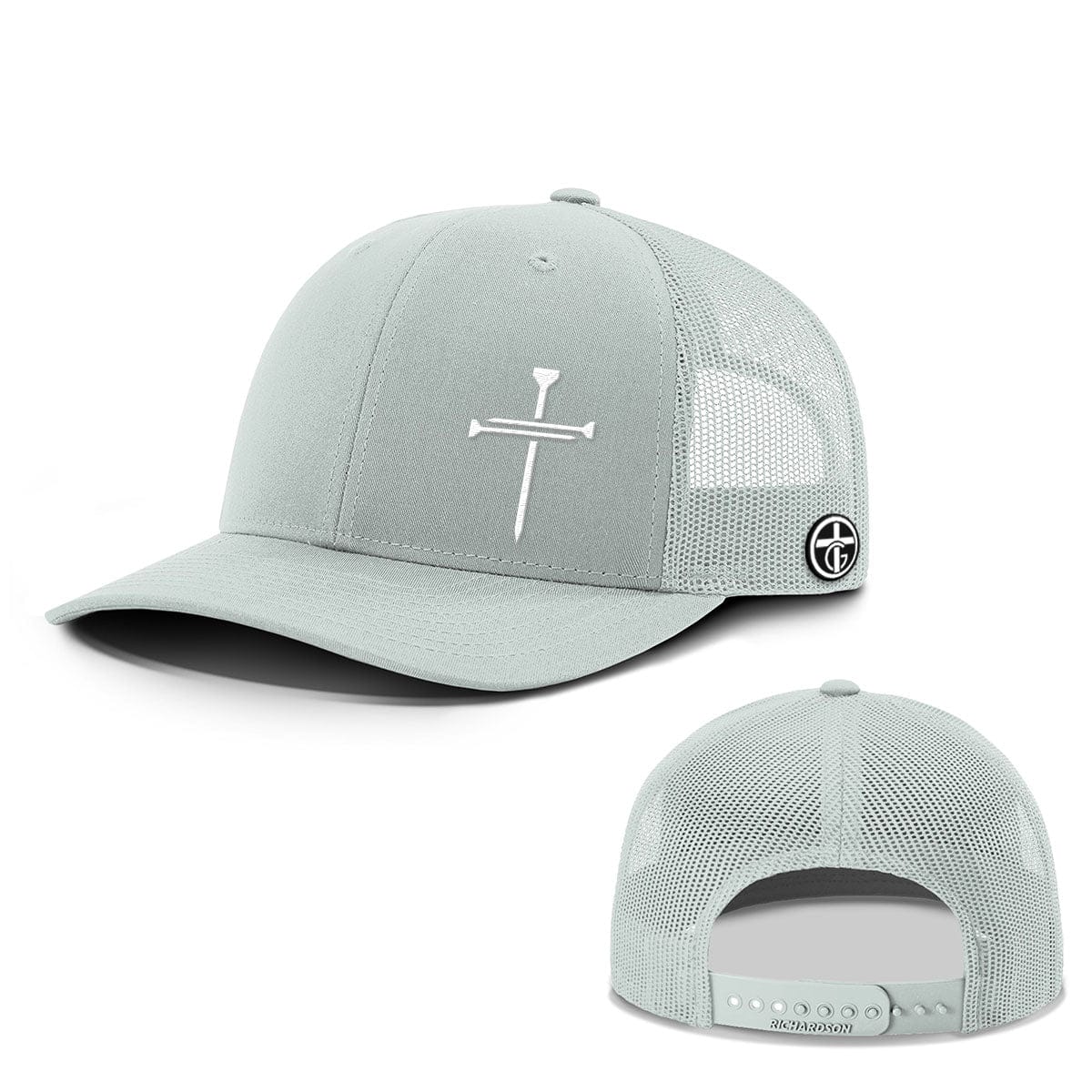 Nail Cross Lower Left Everyday Faith Hats