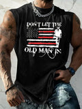 Don't Let The Old Man In  Pattern Print Vest
