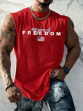 Men'S Sleeveless Casual Cotton And Linen T-Shirt