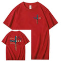 Stand For The Flag Kneel For The Cross 4th Of July T-Shirt